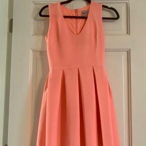 ASOS peach A-Line dress